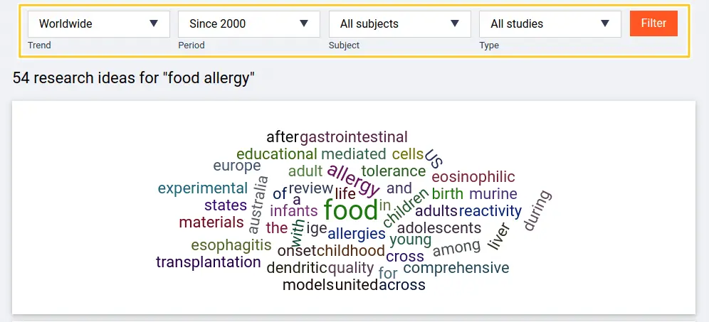 Use advanced search filters