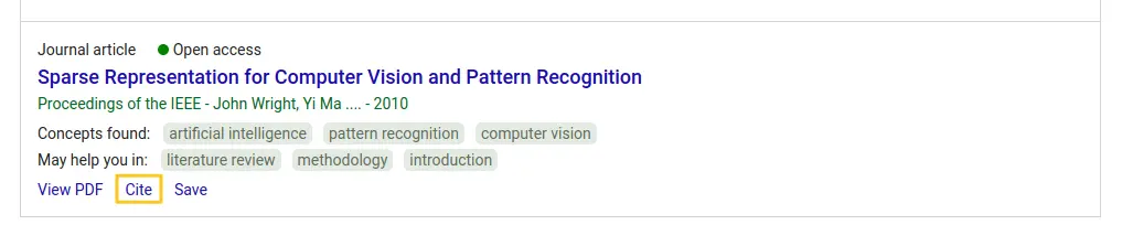 Cite your favourite studies